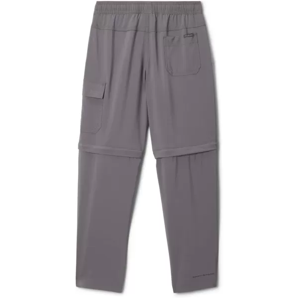 Columbia Boys Silver Ridge Utility Convertible PantCity Grey