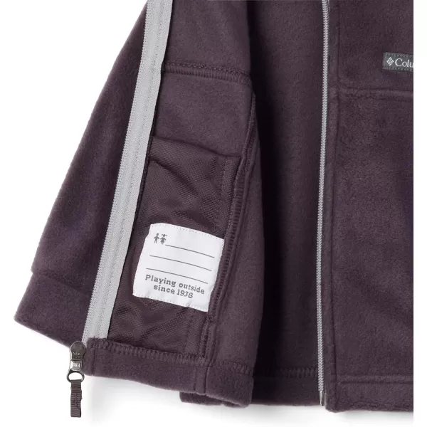 Columbia Boys Steens Mt Ii Fleece JacketDark Purple Columbia Grey