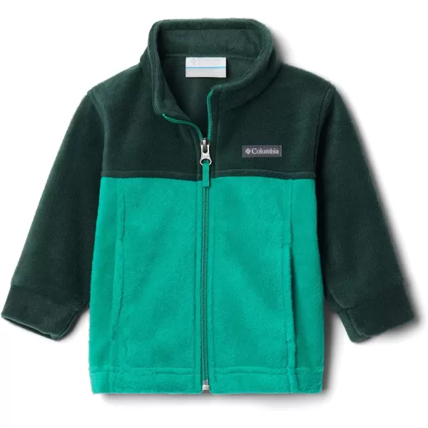 Columbia Boys Steens Mt Ii Fleece JacketEmerald Green Spruce