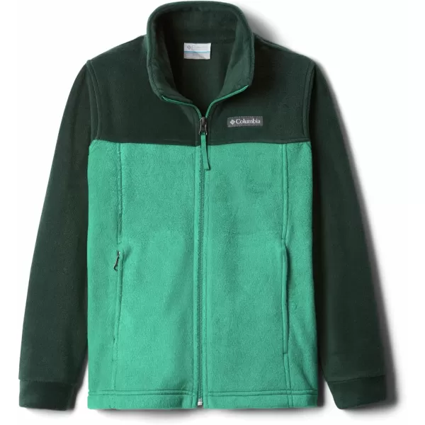 Columbia Boys Steens Mt Ii Fleece JacketEmerald Green Spruce