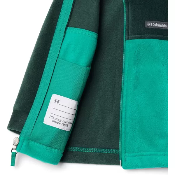Columbia Boys Steens Mt Ii FleeceEmerald Green Spruce