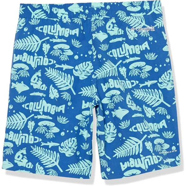 Columbia Boys Super Backcast ShortVivid Blue Fish