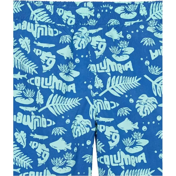 Columbia Boys Super Backcast ShortVivid Blue Fish