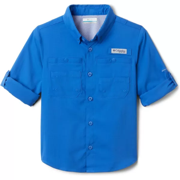 Columbia Boys Tamiami Long Sleeve ShirtVivid Blue