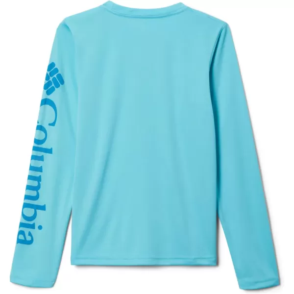 Columbia Boys Terminal Tackle Long Sleeve TeeOpal BluePool