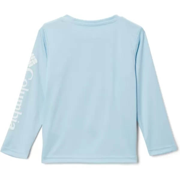 Columbia Boys Terminal Tackle Long Sleeve TeeSpring BlueWhite Logo