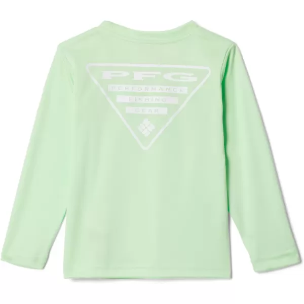 Columbia Boys Terminal Tackle PFG Triangle Logo Long SleeveKey WestWhite