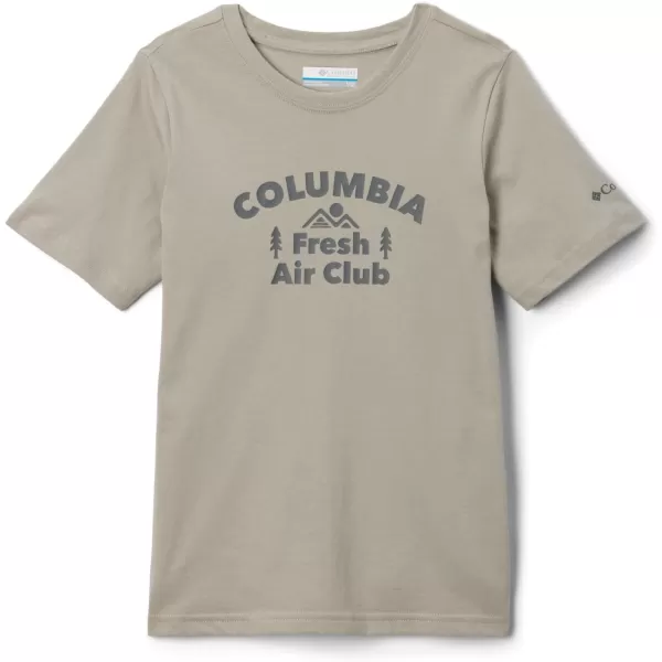 Columbia Boys Valley Creek Short Sleeve Graphic ShirtBright AquaGemscape Graphic