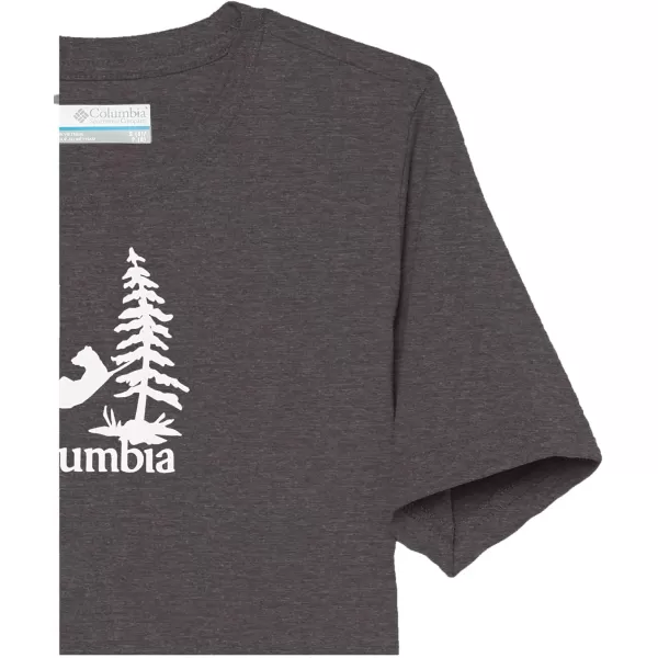 Columbia Boys Valley Creek Short Sleeve Graphic ShirtShark HeatherSnoozin Graphic