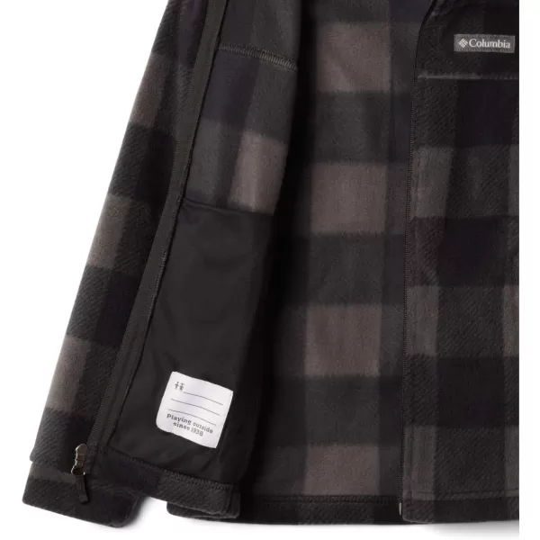 Columbia Boys Zing Iii Fleece JacketBaby Boys Black Check B Print