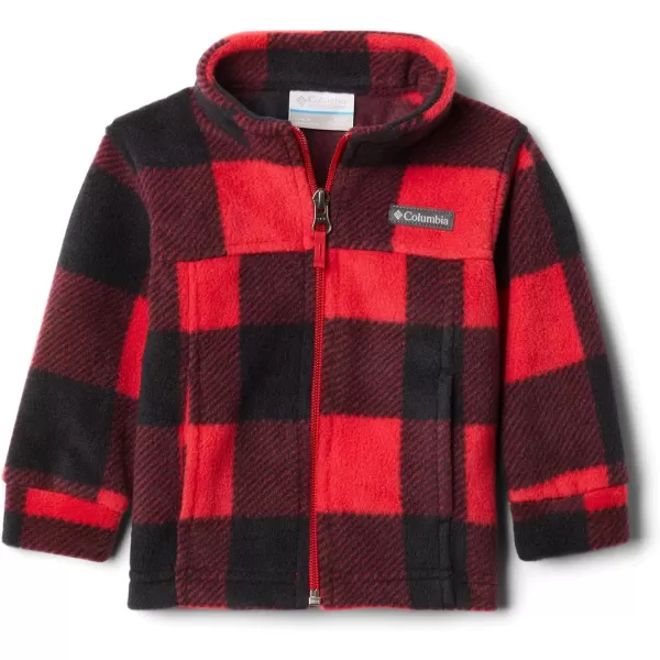 Columbia Boys Zing Iii Fleece JacketBaby Boys Mountain Red Check Print