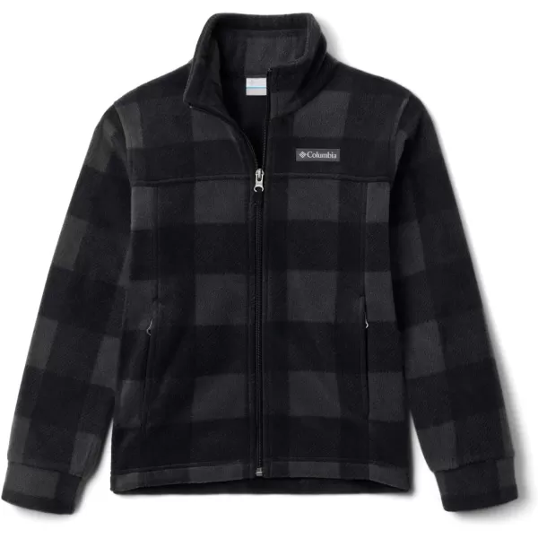 Columbia Boys Zing Iii Fleece JacketBig Boys Black Check