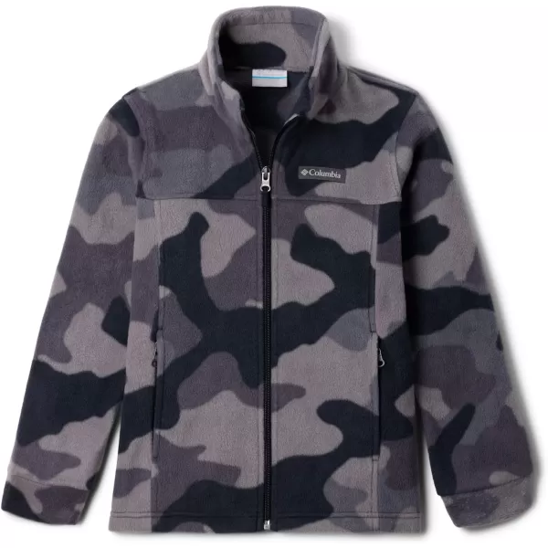 Columbia Boys Zing Iii Fleece JacketBig Boys Black Mod Camo