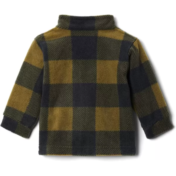 Columbia Boys Zing Iii Fleece JacketBig Boys New Olive Check B Print