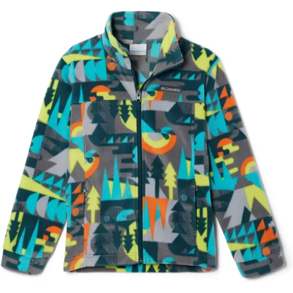 Columbia Boys Zing Iii Fleece JacketBig Boys Night Wave Riverside