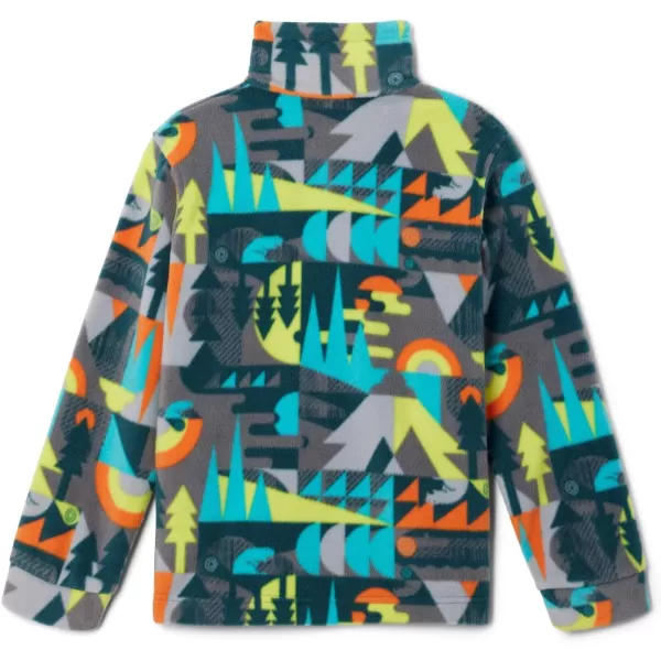 Columbia Boys Zing Iii Fleece JacketBig Boys Night Wave Riverside