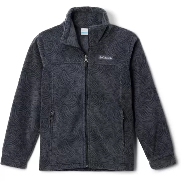 Columbia Boys Zing Iii Fleece JacketBlack Sunwaves