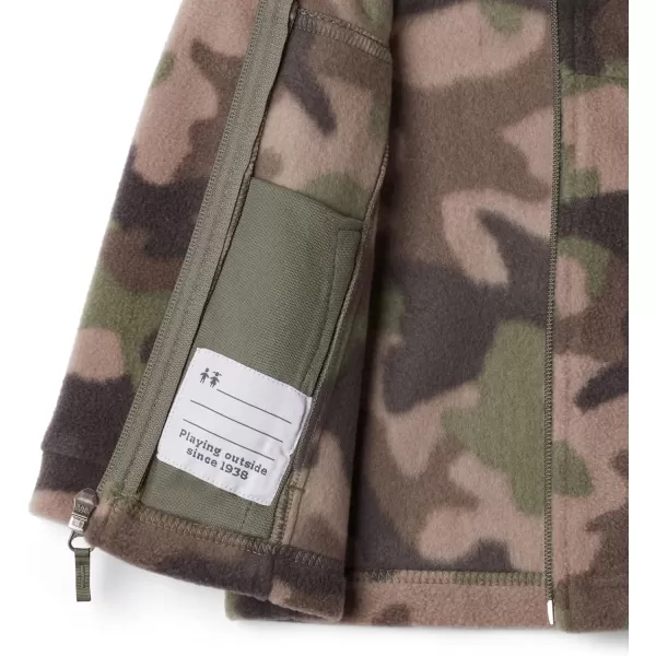 Columbia Boys Zing Iii Fleece JacketCypress Trad Camo B Print