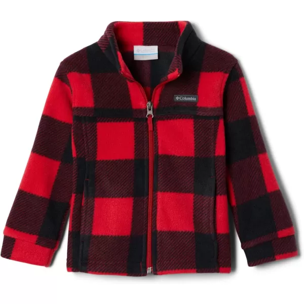 Columbia Boys Zing Iii Fleece JacketLittle Boys Mountain Red Check