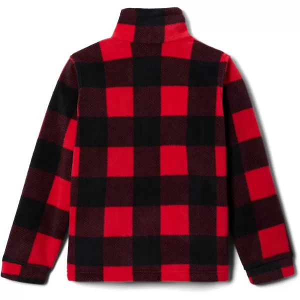 Columbia Boys Zing Iii Fleece JacketLittle Boys Mountain Red Check