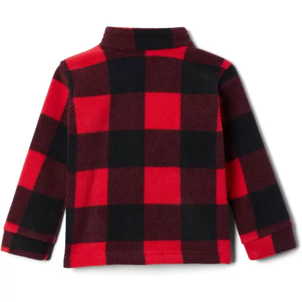 Columbia Boys Zing Iii Fleece JacketLittle Boys Mountain Red Check