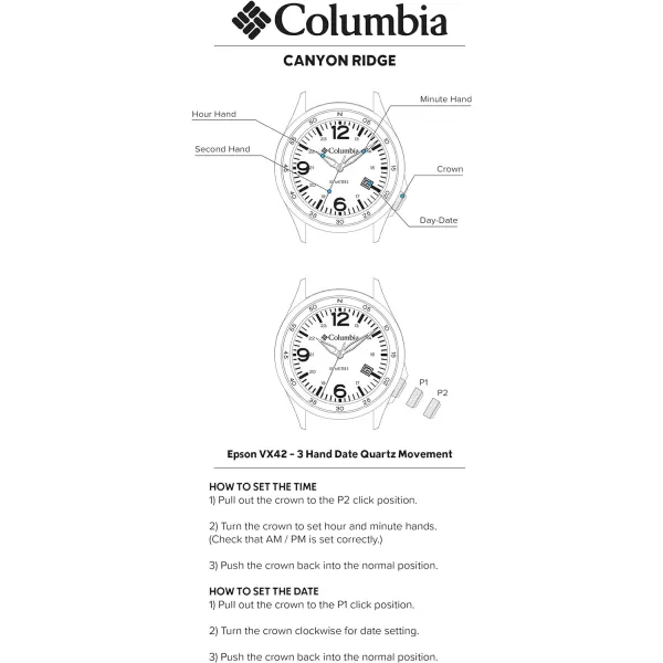 Columbia Canyon Ridge Alabama Crimson Tide Mens Watch with Saddles Color Leather StrapColumbia Canyon Ridge Alabama Crimson Tide Mens Watch with Saddles Color Leather Strap