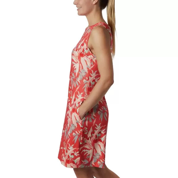 Columbia Chill River Printed DressBright Poppy Magnolia Print