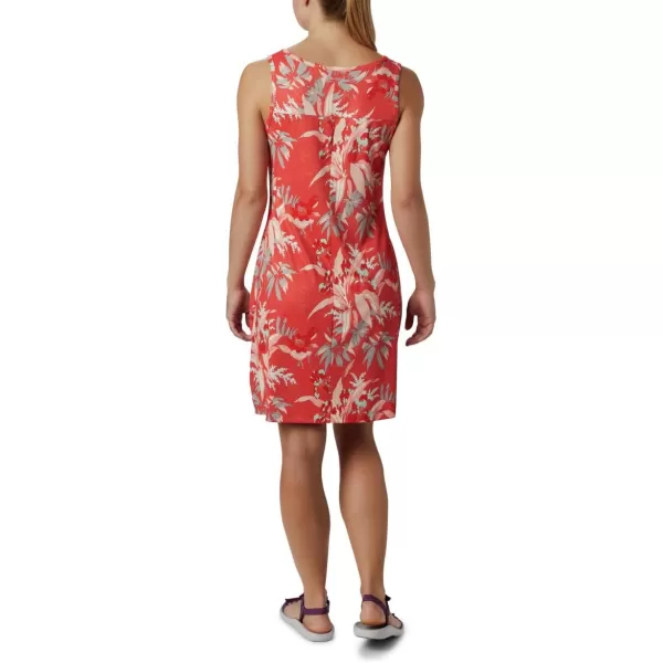 Columbia Chill River Printed DressBright Poppy Magnolia Print