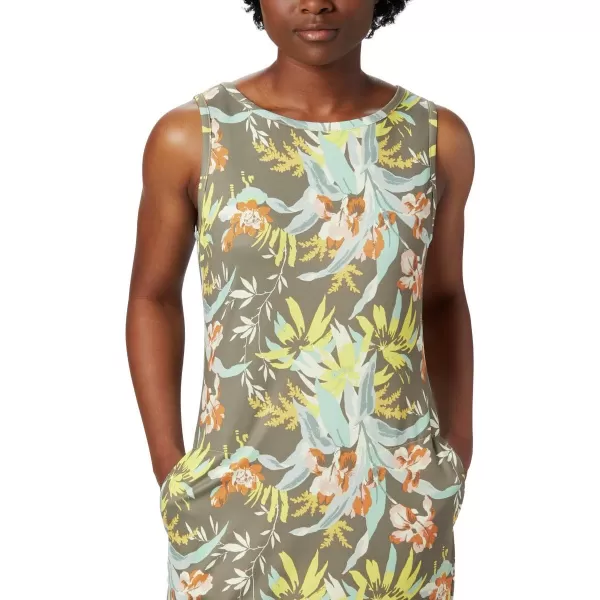 Columbia Chill River Printed DressButtercup Magnolia Print