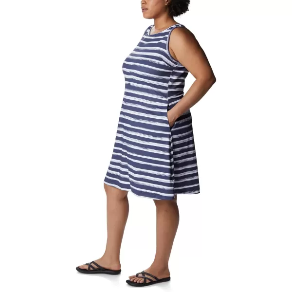 Columbia Chill River Printed DressNocturnal Brush Stripe