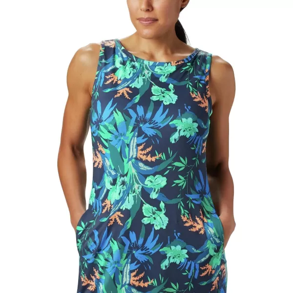 Columbia Chill River Printed DressNocturnal Magnolia Print