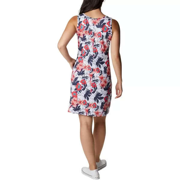 Columbia Chill River Printed DressWhite Lakeshore Floral Multi