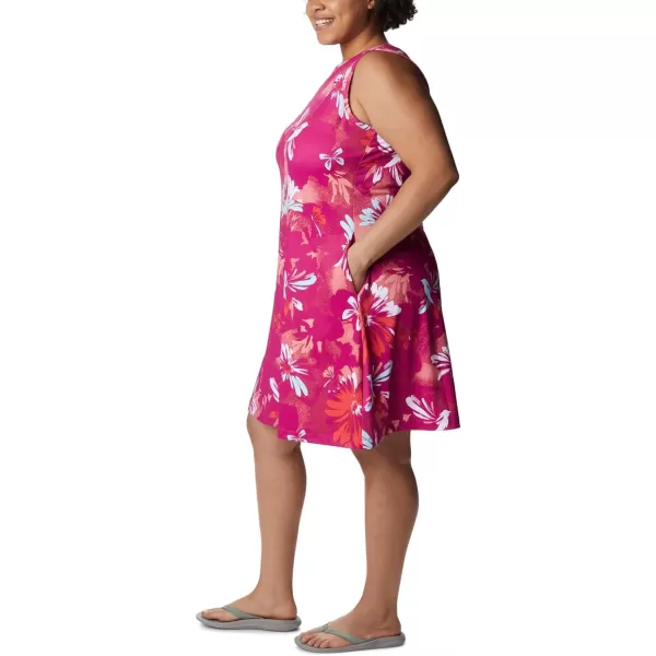 Columbia Chill River Printed DressWild Fuchsia Daisy Party Multi