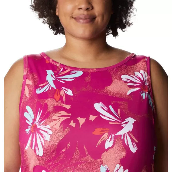 Columbia Chill River Printed DressWild Fuchsia Daisy Party Multi