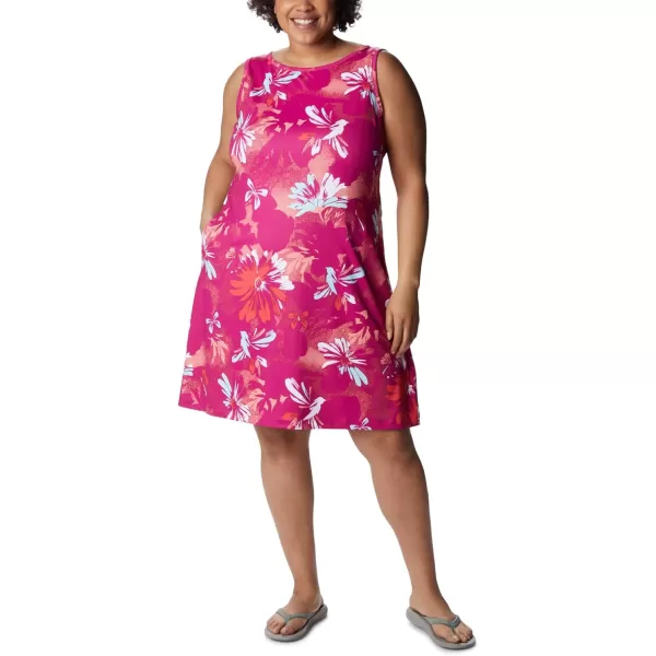 Columbia Chill River Printed DressWild Fuchsia Daisy Party Multi