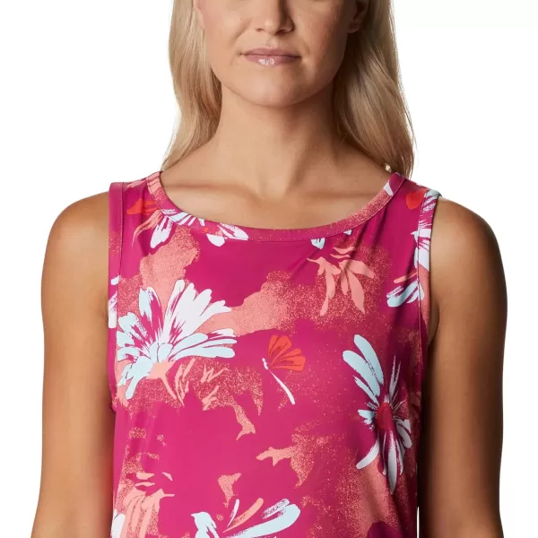 Columbia Chill River Printed DressWild Fuchsia Daisy Party Multi