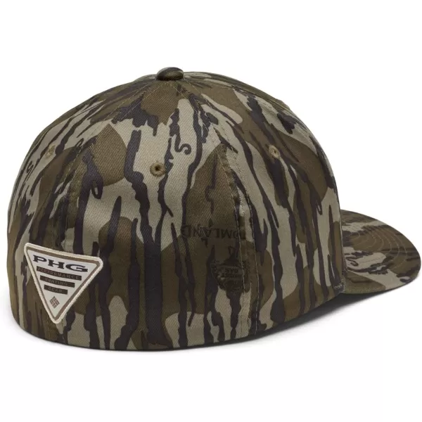 Columbia Collegiate PHG Camo BallcapNeb  Mossy Oak Bottomland