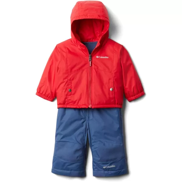 Columbia Double Flake SetBaby Boys Mountain Red