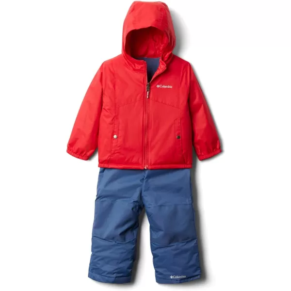 Columbia Double Flake SetBaby Boys Mountain Red