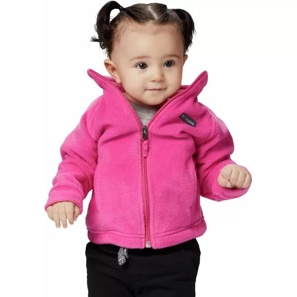 Columbia Girls Benton Springs Fleece JacketPink IcePink