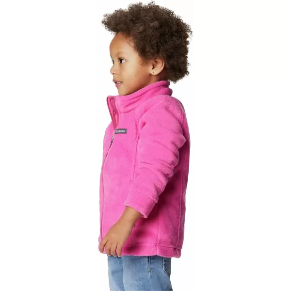 Columbia Girls Benton Springs Fleece JacketPink IcePink