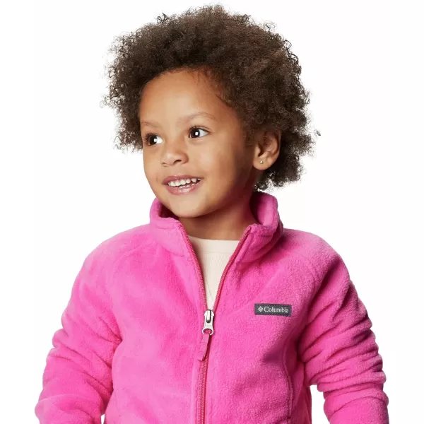 Columbia Girls Benton Springs Fleece JacketPink IcePink