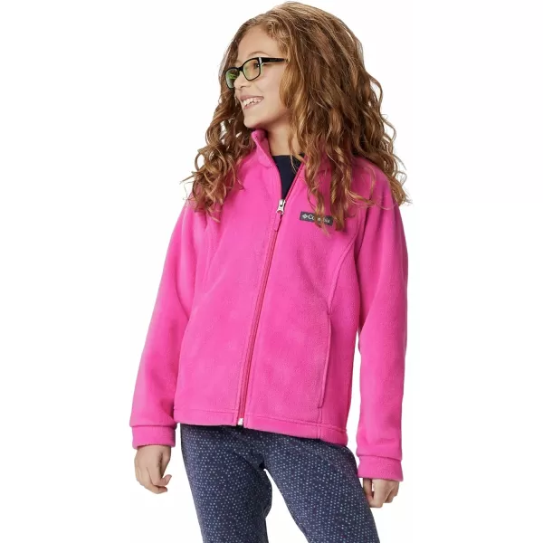 Columbia Girls Benton Springs Fleece JacketPink IcePink