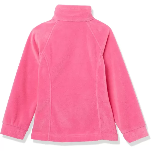 Columbia Girls Benton Springs Fleece JacketPink IcePink