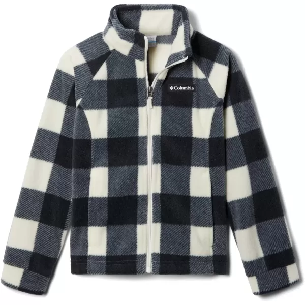 Columbia Girls Benton Springs Ii Printed Fleece JacketBig Girls Chalk Check