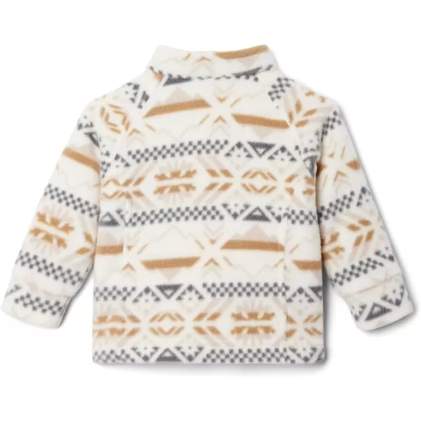 Columbia Girls Benton Springs Ii Printed Fleece JacketBig Girls Chalk Checkered Peaks