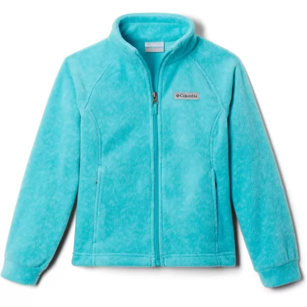 Columbia Girls Benton Springs Ii Printed Fleece JacketLittle Girls Geyser Terrain