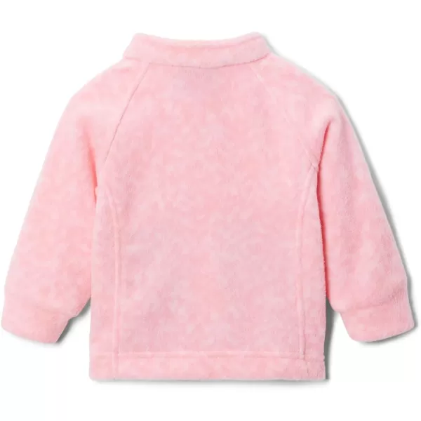 Columbia Girls Benton Springs Ii Printed Fleece JacketLittle Girls Pink Orchid Terrain