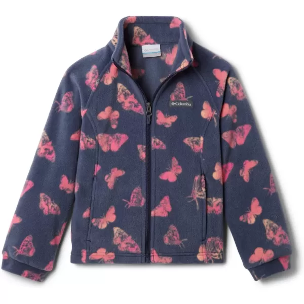 Columbia Girls Benton Springs Ii Printed FleeceNocturnal Flutter Wonder