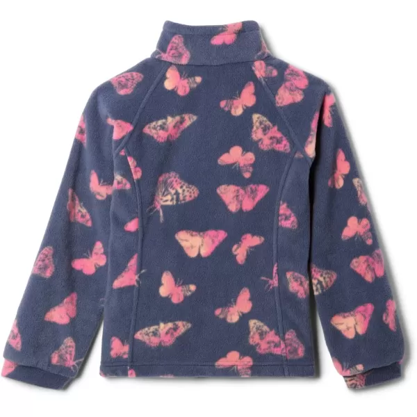 Columbia Girls Benton Springs Ii Printed FleeceNocturnal Flutter Wonder